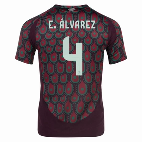 adidas Mexico Authentic Edson ??lvarez Home Jersey 24/25 (Multicolor) Double Layered Thermal Insulation