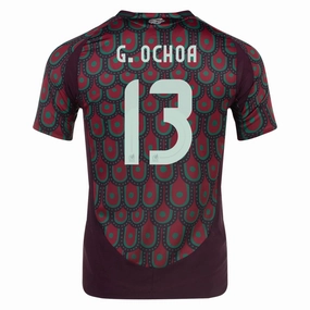 Sporty Appeal adidas Mexico Authentic Guillermo Ochoa Home Jersey 24/25 (Multicolor)