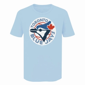 Motion Flex Thermal Retention Lining MLB - Men's Toronto Blue Jays Circle Classic T-Shirt (XVML0CHMSC3A1PB 45LBL)