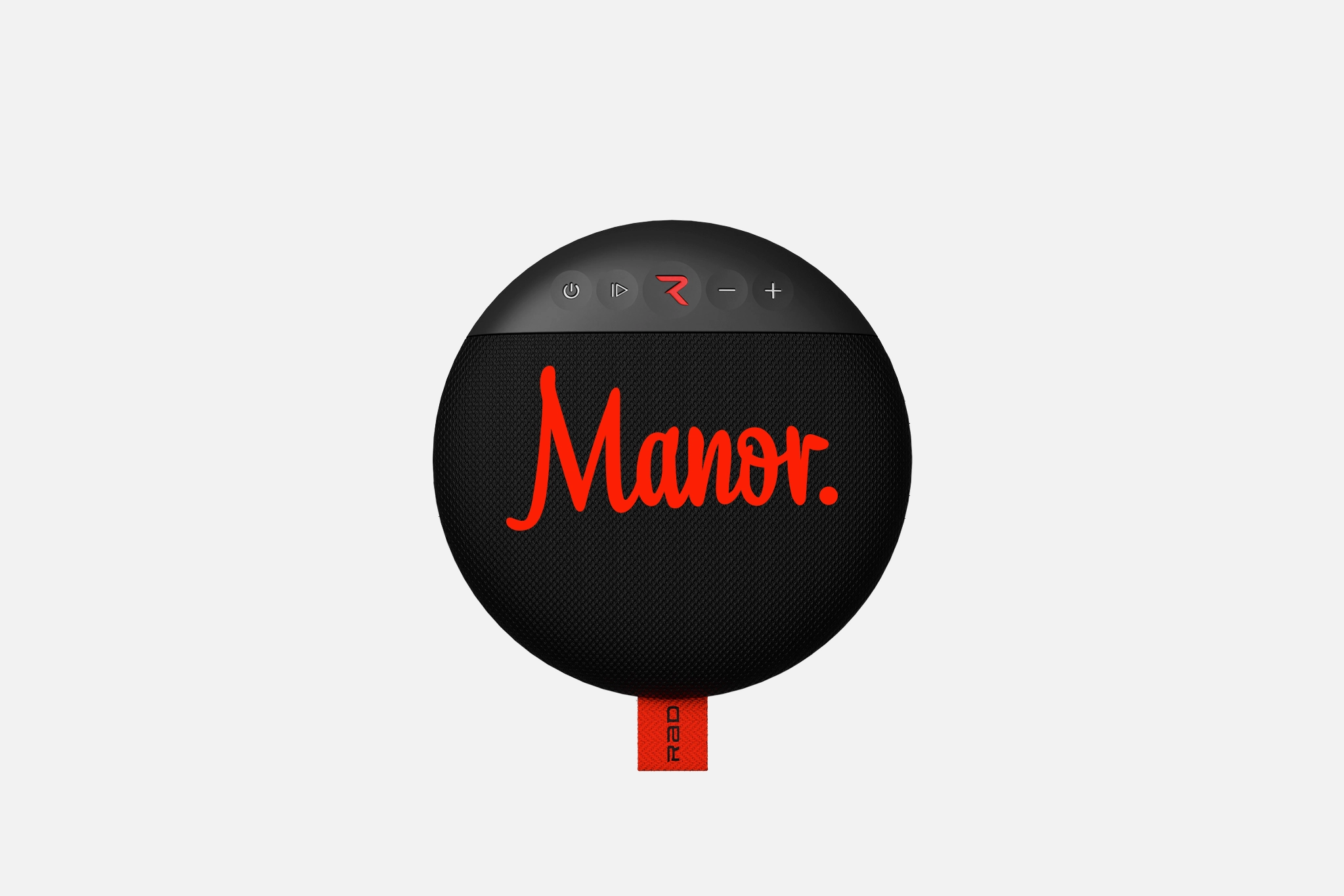 Pre Shrunk Material RadGolf "Sound" Golf Speaker - Orange Script
