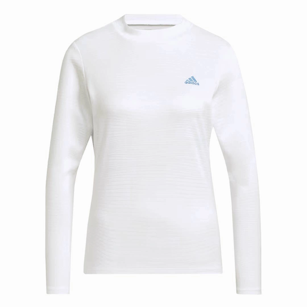 adidas - Women's Made to be Remade Long Sleeve Polo (HT1386) Smart Motion Quick Cool Material