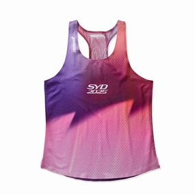 Womens Pace Athletic Race Singlet Kids playfulness