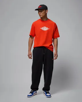 WrinkleResistant Finish Jordan "Rare Air T-Shirt" M - Chile Red / Sail