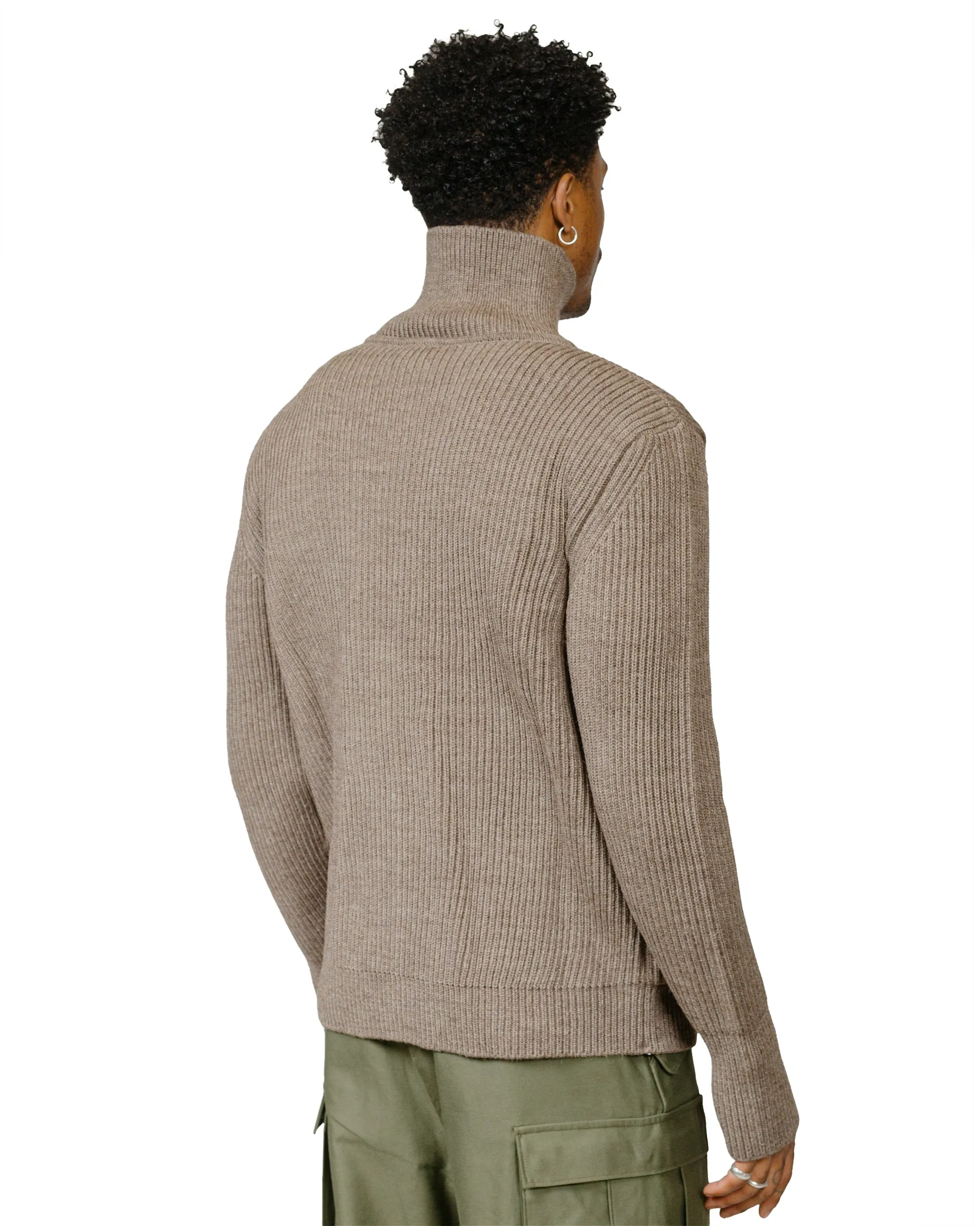product cycling suitable endurance Andersen-Andersen Navy Full-Zip Pockets Natural Taupe