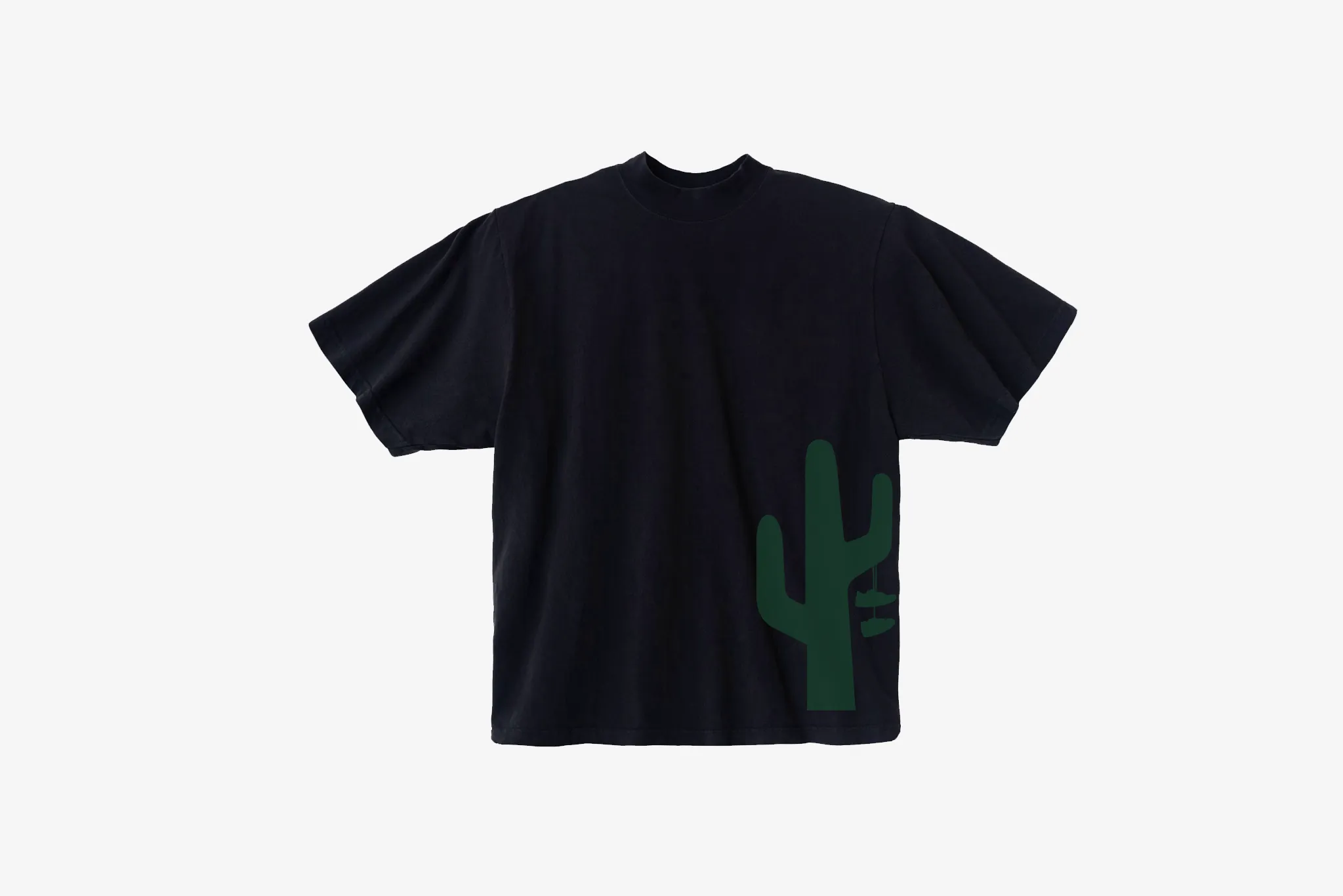 Vacation Mood Zoom Proper Manor "Trademark" T-Shirt M - Dark Navy / Lawn Green