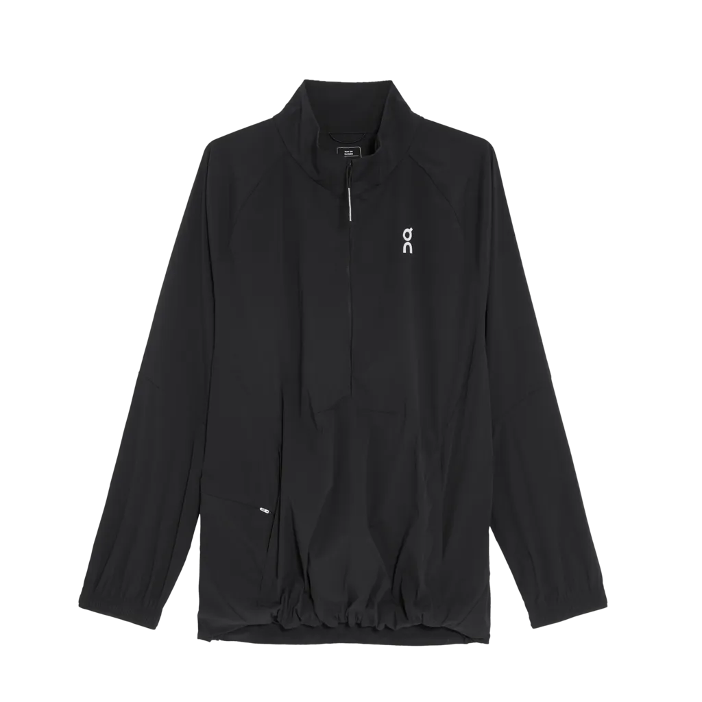 Snow Core On "All Day Half Zip Jacket" - Black