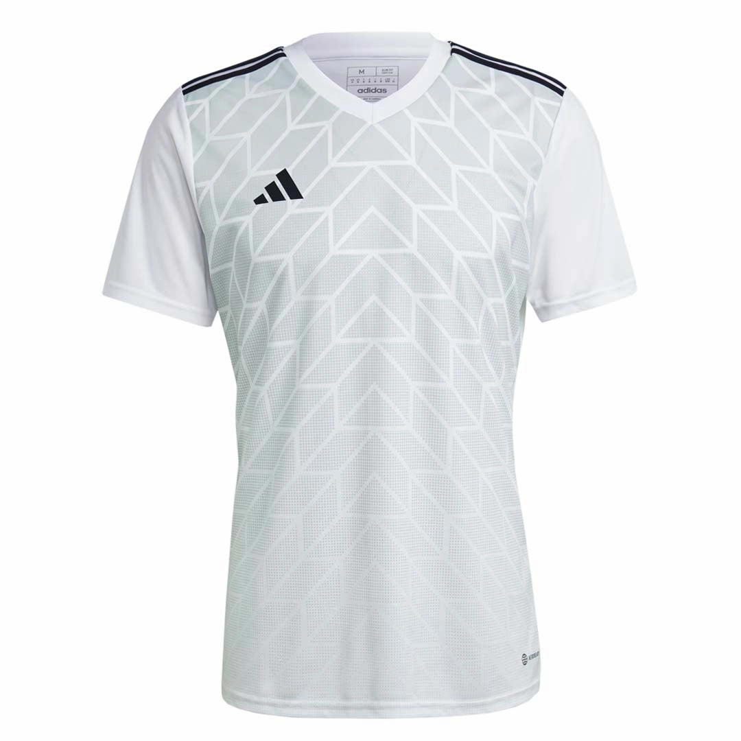 adidas - Men's Team Icon 23 Jersey (HR2630) Breathable Mesh Panels UV Protection Finish