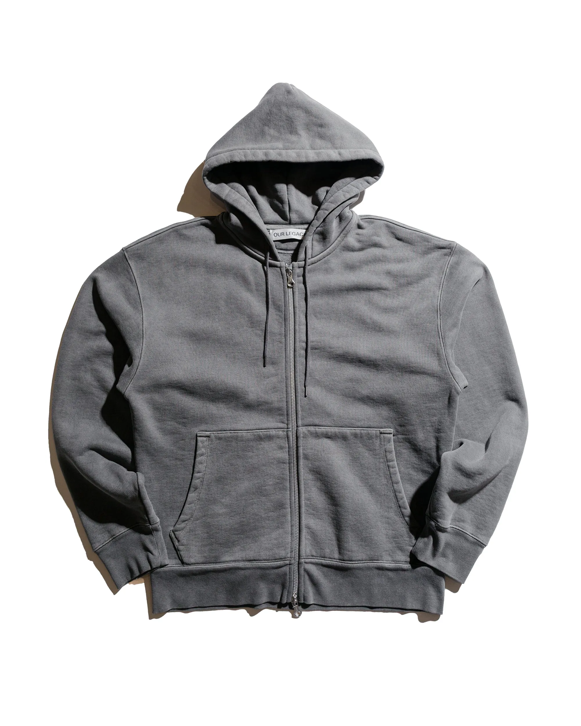 V neck Our Legacy Rascal Hood Worn Black Hefty Fleece