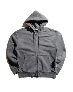 V neck Our Legacy Rascal Hood Worn Black Hefty Fleece