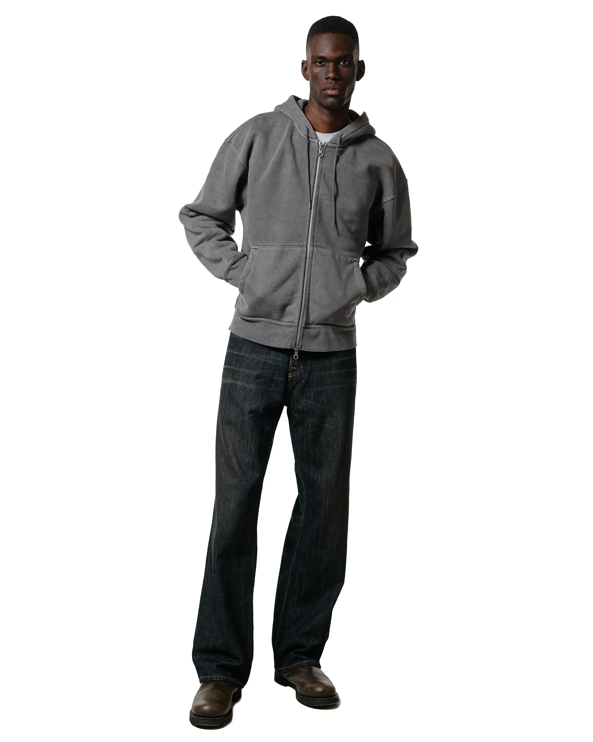 product skiing suitability Our Legacy Rascal Hood Worn Black Hefty Fleece