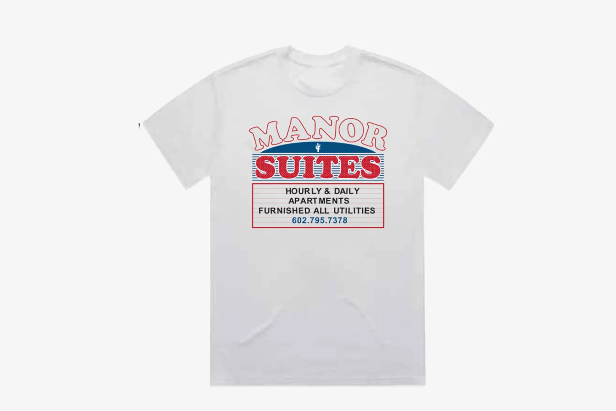 Layered Look Manor "Suites" T-Shirt M - White