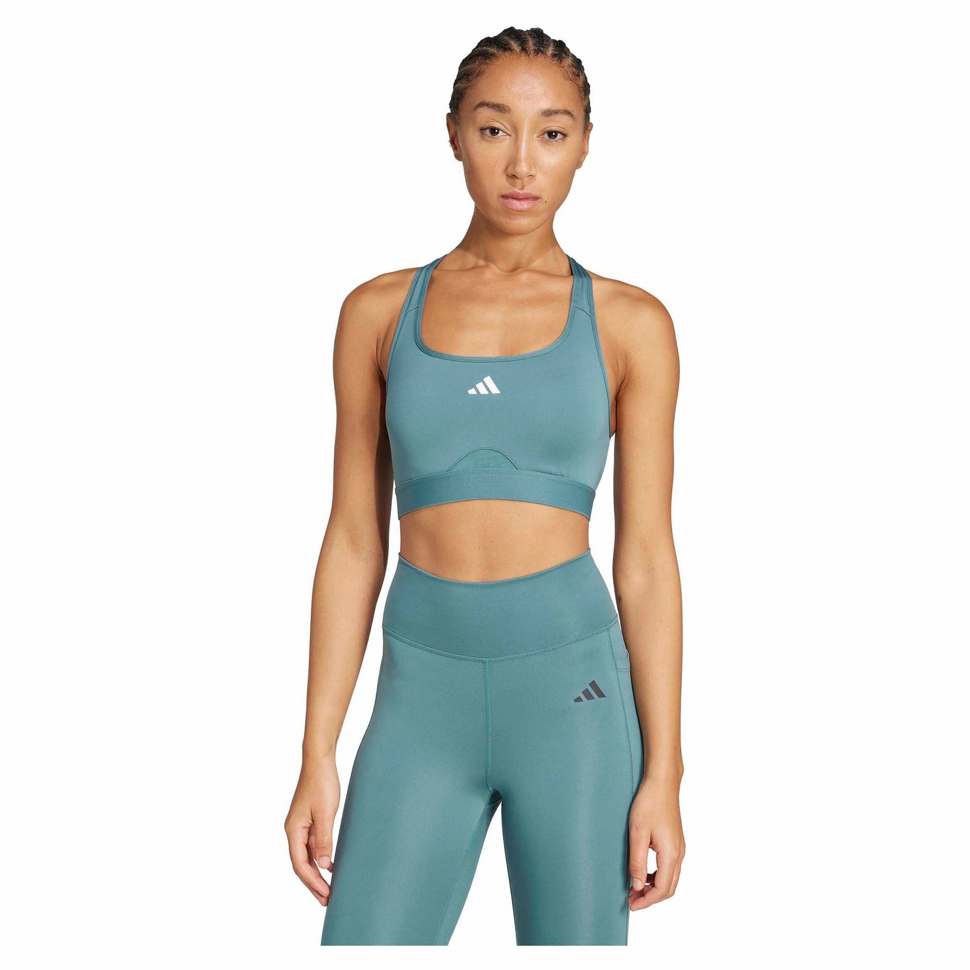 Women's Powerreact Training Medium Support Sports Bra Comfortable Shape