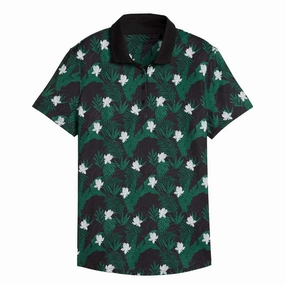 Puma - Women's MATTR Tropic Short Sleeve Golf Polo (623925 02) Urban Comfort