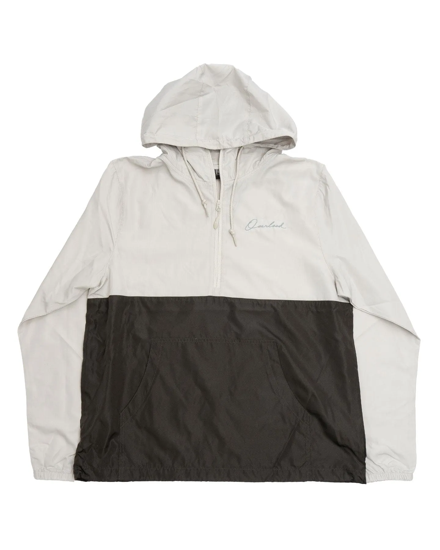 HighDurabilityClothing AllSeasonWear Overload Anorak Pullover Half Zip Windbreaker - Smoke / Graphite