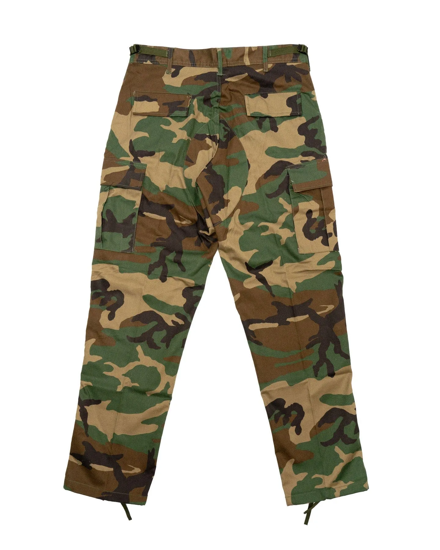 Active Look Breathable Style Overload Cargo Pants - Woodland Camo