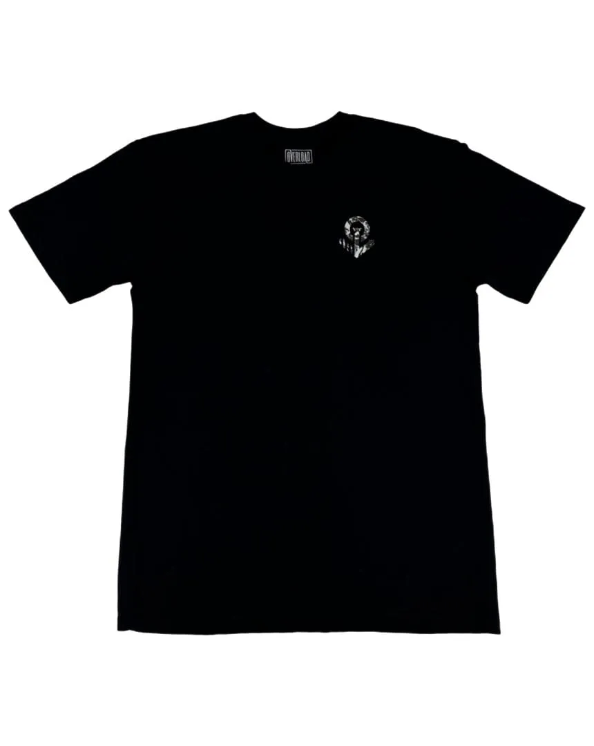 Overload Marble Anchor Tee - Black Adaptable Outfit Thick Glow