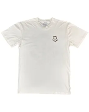 Overload Marble Anchor Tee - White Recycled materials