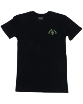 Overload Semi Circle Tee - Black / Army Business Outfit Urban Pulse