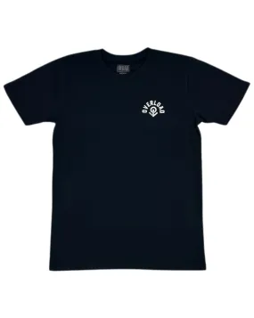 Overload Semi Circle Tee - Navy / White Ice Fit Tough Core