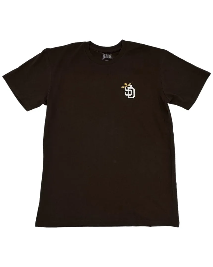Energy Flow Overload Sombrero II Tee -  Dark Chocolate