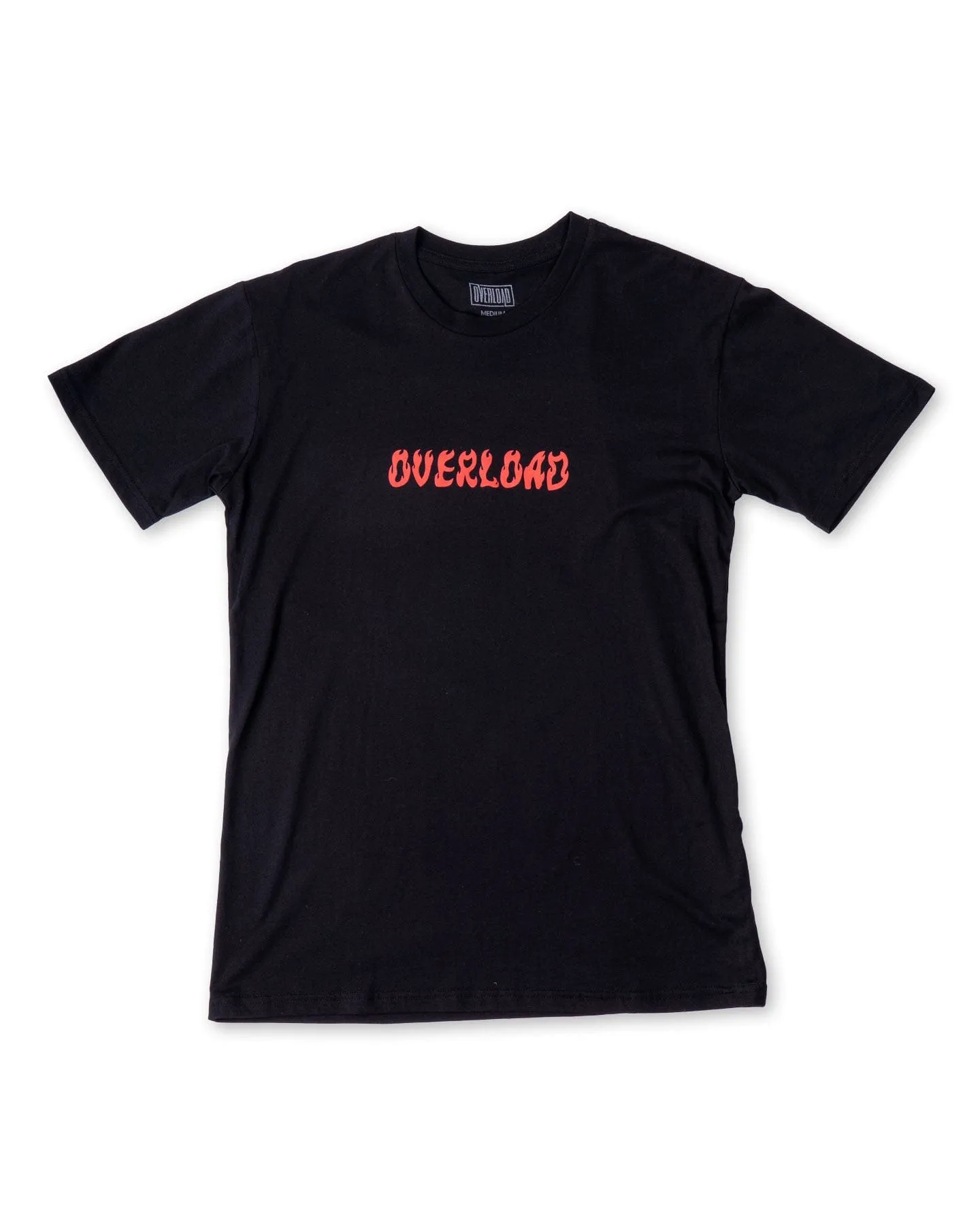 Overload World On Fire Tee - Black / Red Legend Fit
