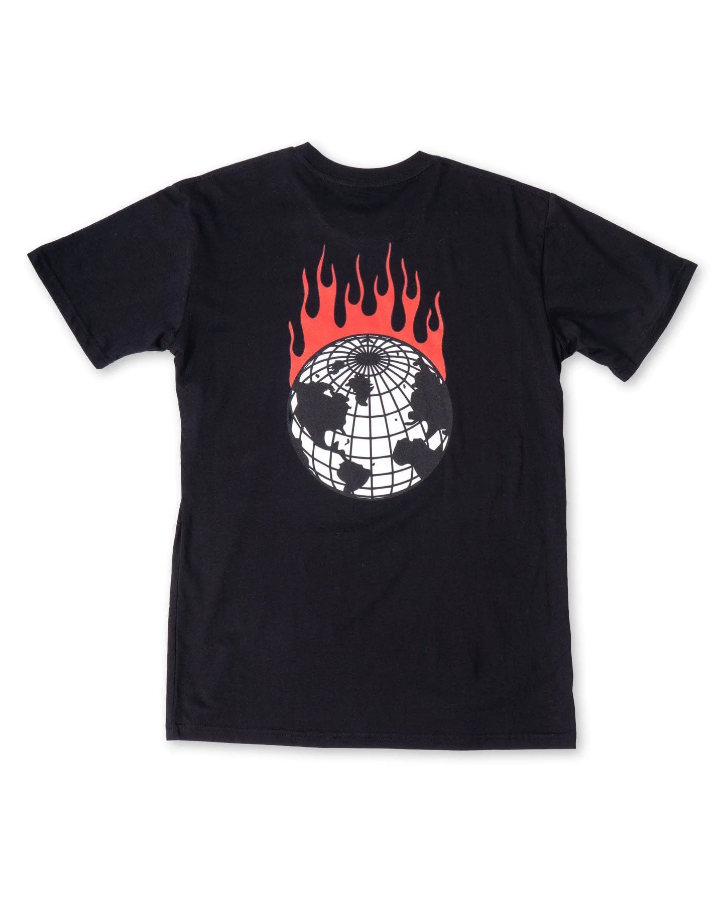 Sport Ease Overload World On Fire Tee - Black / Red