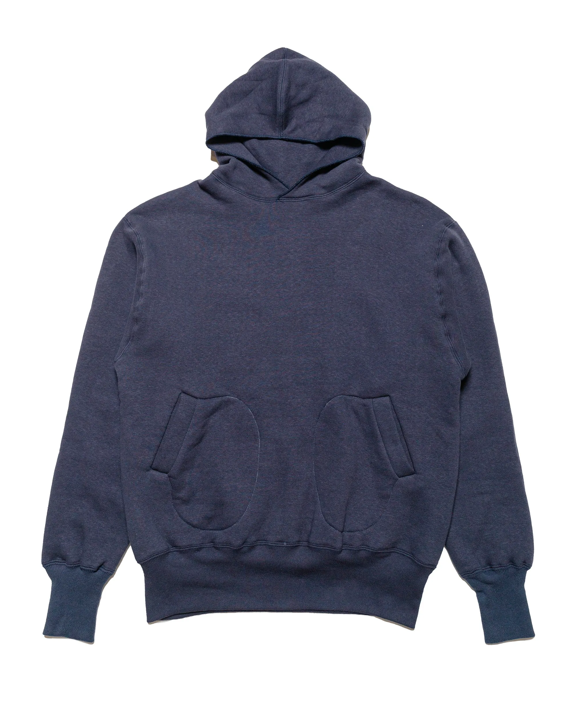 Warehouse Lot. JG-CS12 The Knockout Hoodie Plain Navy product cycling suitable endurance Fashion Top