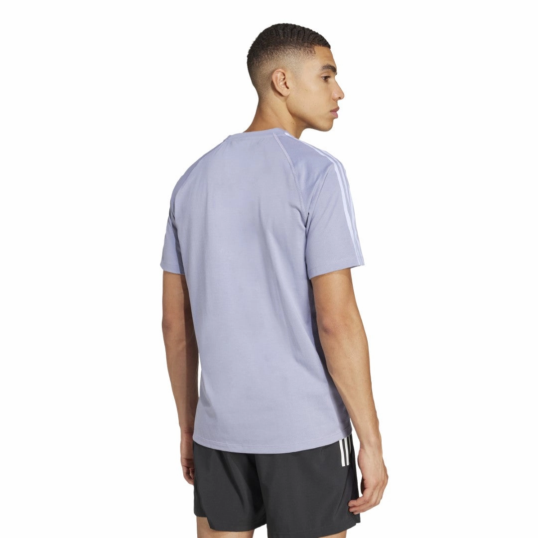 Own the Run 3-Stripes T-Shirt Seasonal Trend Minimalist Aesthetic