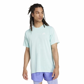 Own the Run 3-Stripes T-Shirt EcoFriendlyMaterial