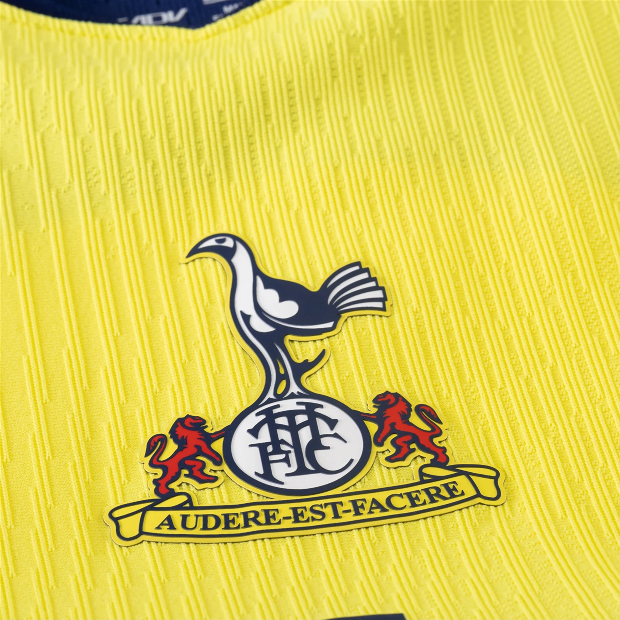 Nike Men's Tottenham Authentic T90 Third Jersey 25/26 (Dynamic Yellow/Blue Void) Sport Performance