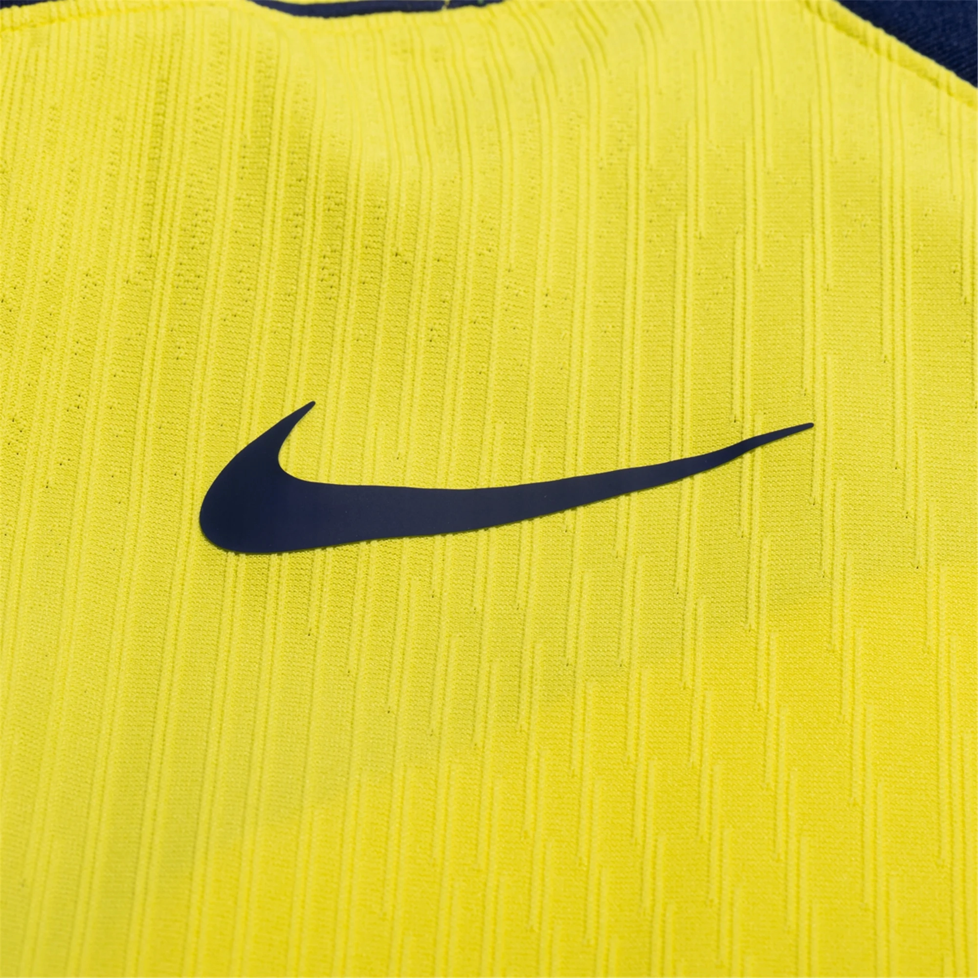 Nike Men's Tottenham Authentic T90 Third Jersey 25/26 (Dynamic Yellow/Blue Void) Flexible Drop Shoulder Cut