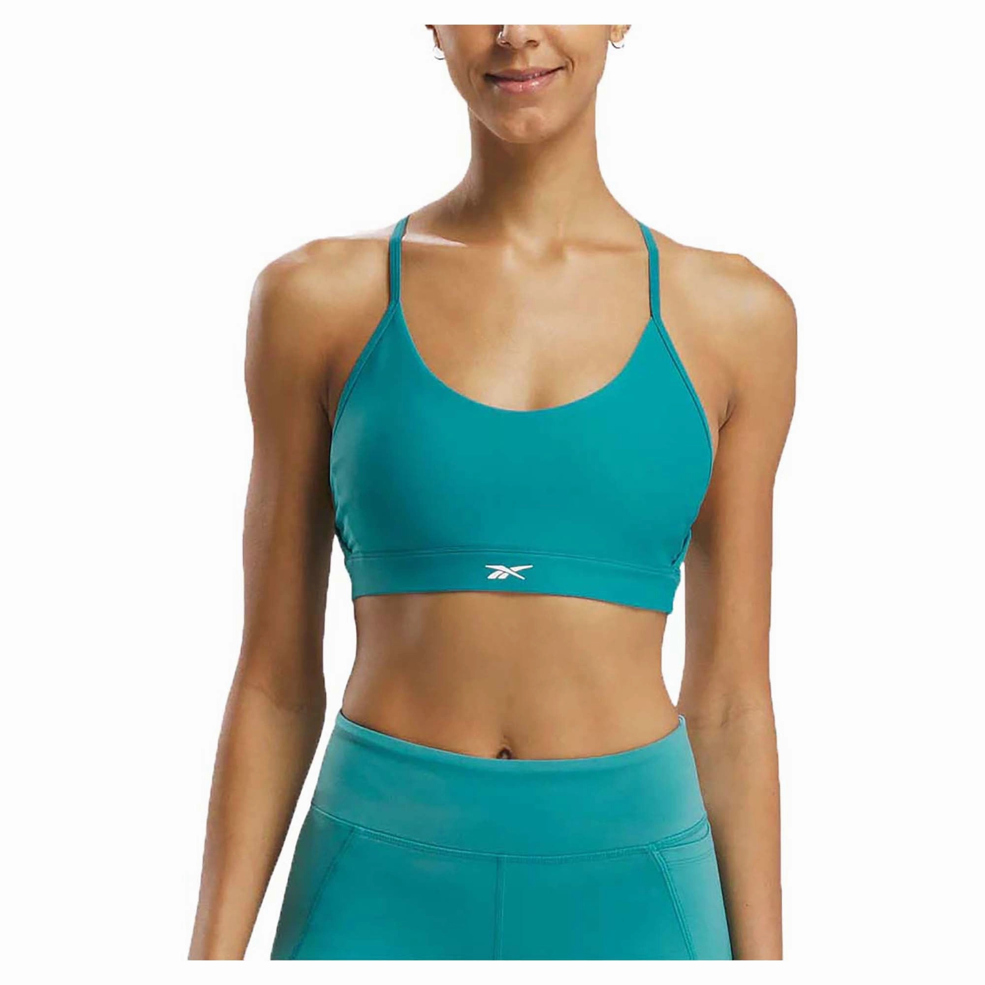 Comfortable Hold Seam-Free Feel Women's Lux Strappy Sports Bra