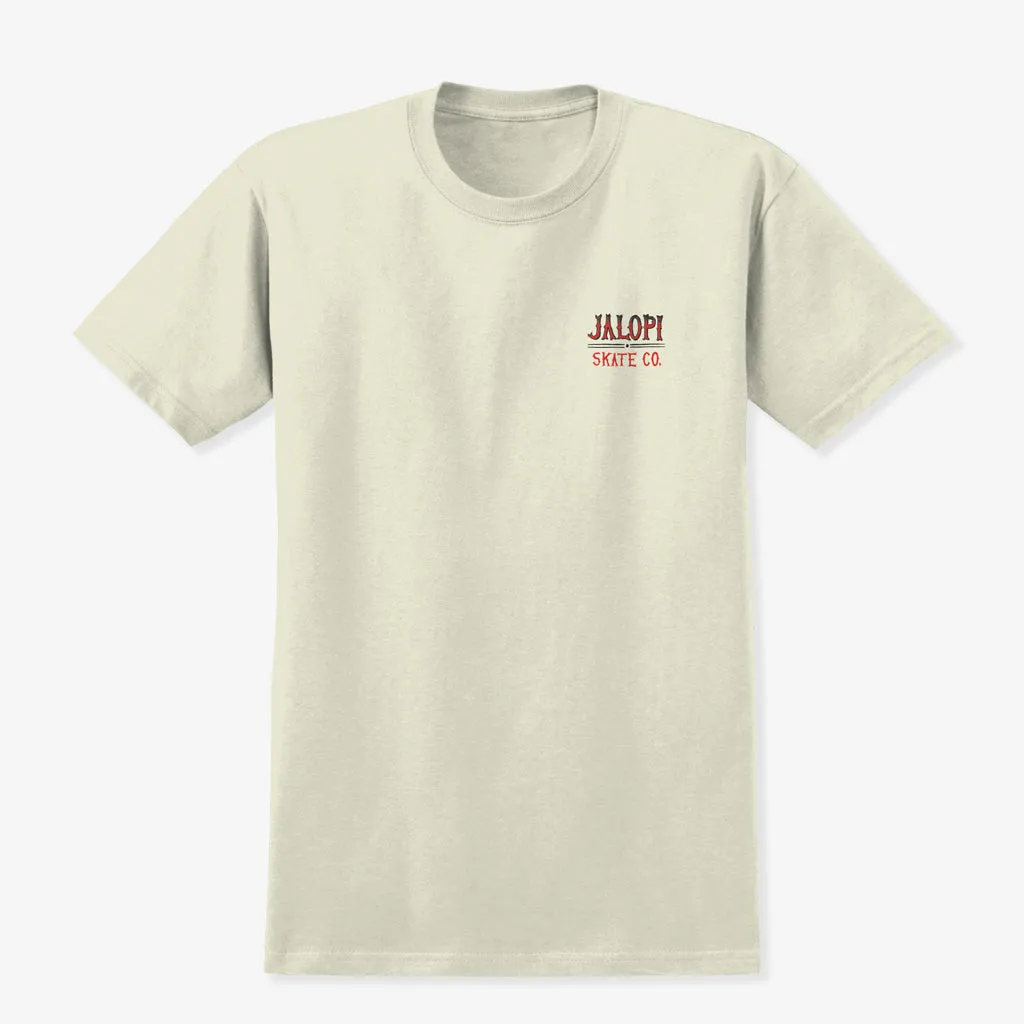 Jalopi Returns Tee (Cream) Boho Free Free Mind