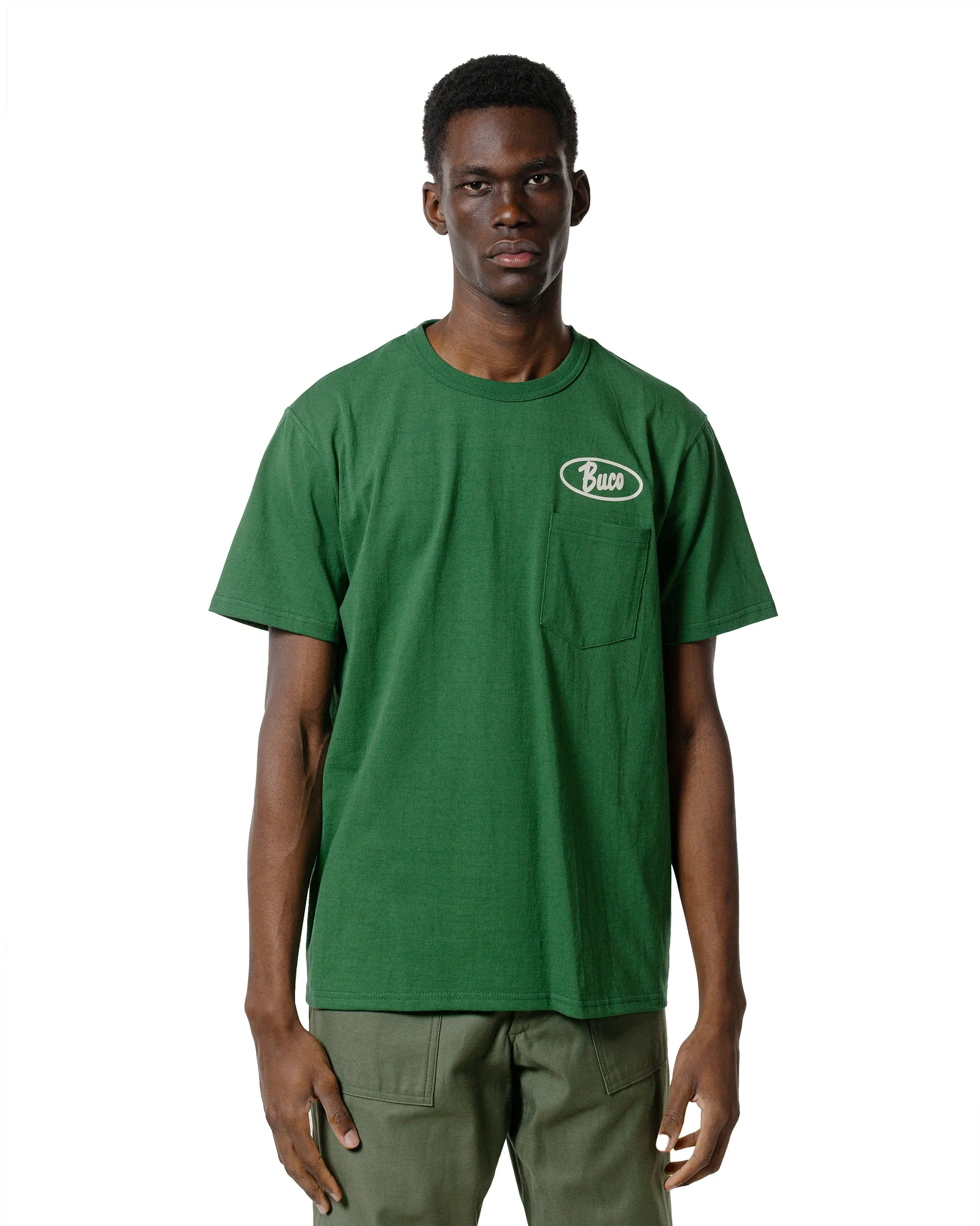 Classic Look The Real McCoy's BC25005 Buco Tee / Enthusiast Green