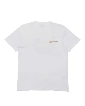 Carhartt W.I.P. Noodle Soup T-Shirt White Simple Style