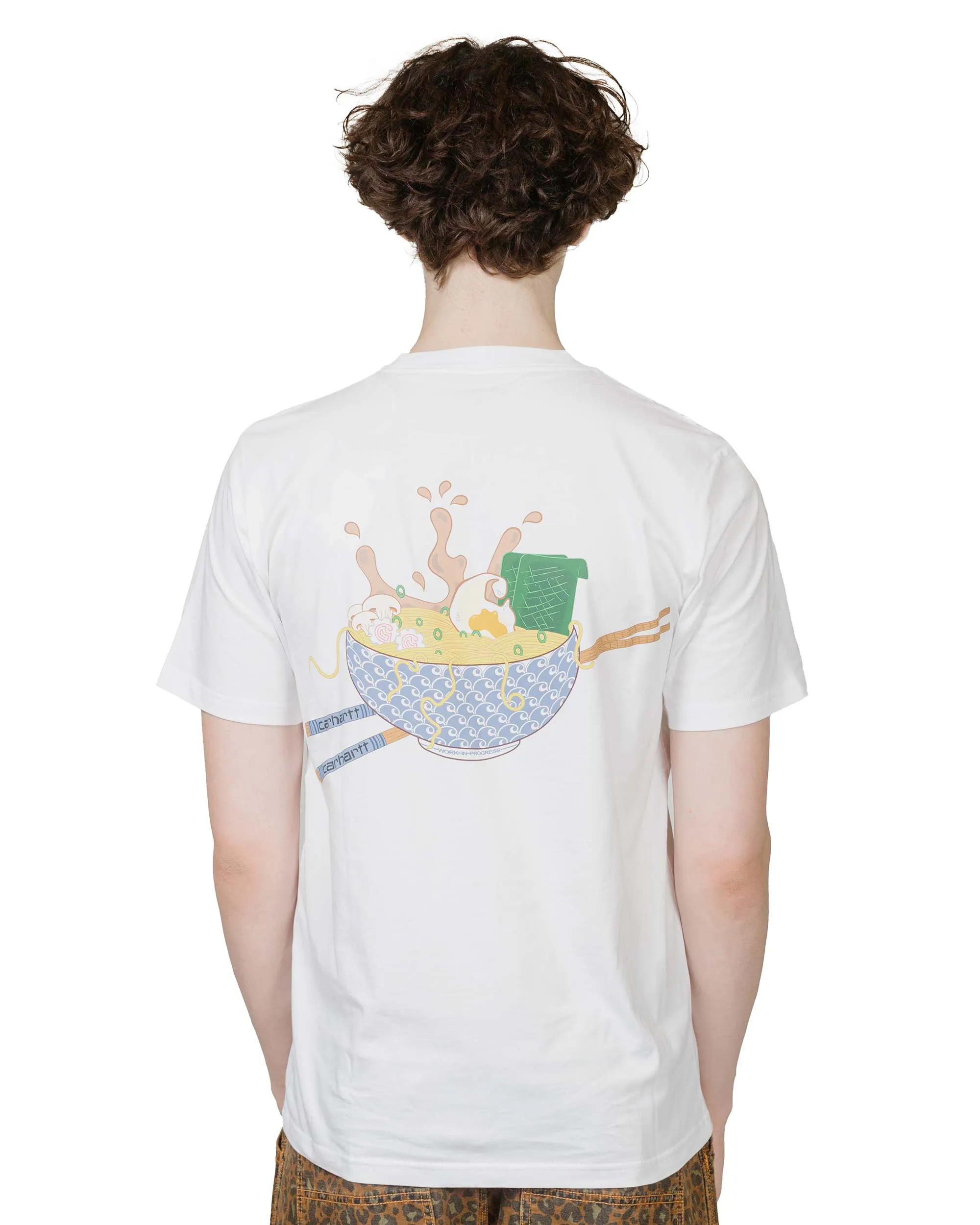 Longline Hemline Breathable Style Carhartt W.I.P. Noodle Soup T-Shirt White