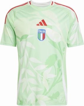 Italy 25 FIGC (Women's Team) Away Soccer Jersey No Resistance Fitness Look