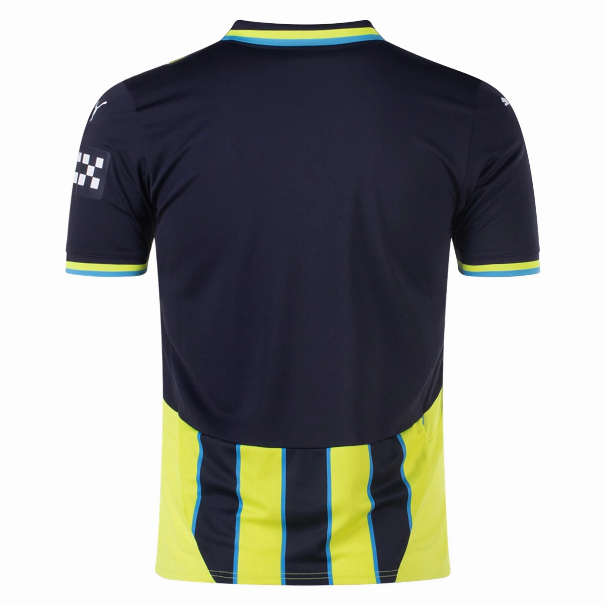 Puma Manchester City Away Jersey 24/25 (New Navy/Yellow Glow) Moisture Control Fabric