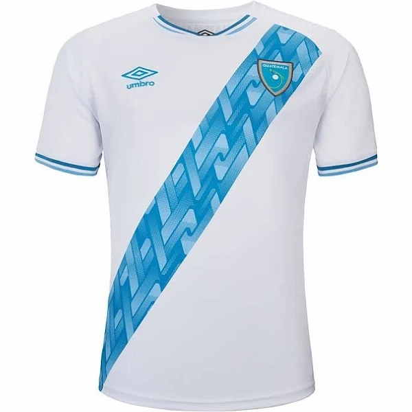 Low Profile Seam Construction Umbro Guatemala Home Jersey 21/22 (White/Blue)
