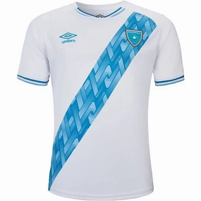 Umbro Guatemala Home Jersey 21/22 (White/Blue) Multipurpose Sports Gear Ultimate Comfort Lining