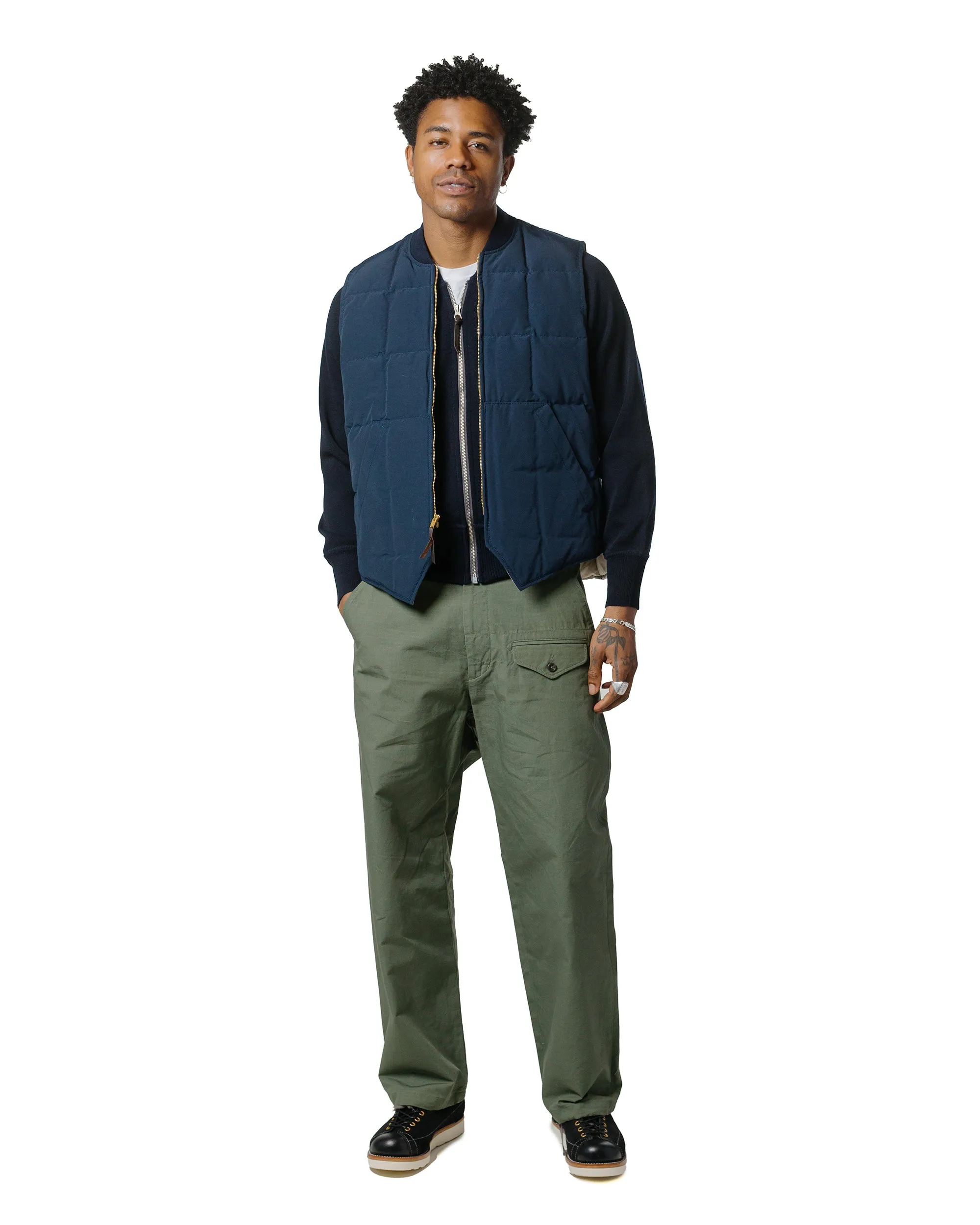 Travel Bold Moisture wicking The Real McCoy's MC24106 Winter Aviation Sweater Navy