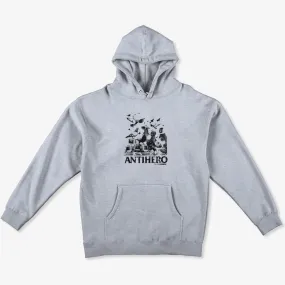 Pigeon Intelligence Hoodie (Grey) old people Everyday Essentials