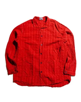 Gift Idea Tender Type 468 Flipped Collar Shirt Airbag Cambric Royal Mail Red