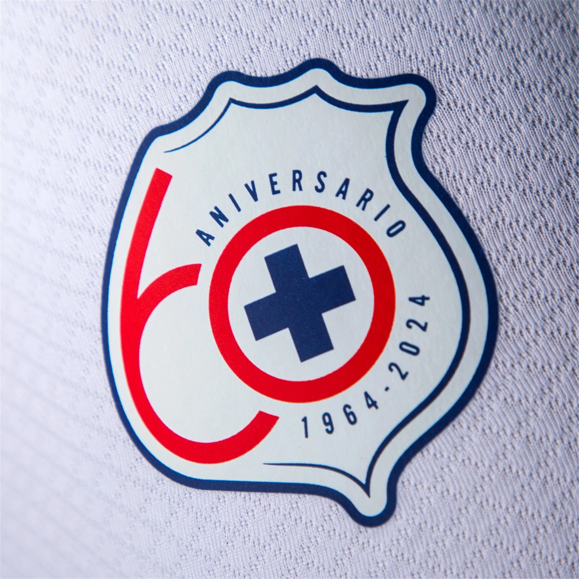 Circular Knit Body Mapping Pirma Mateusz Bogusz Cruz Azul Away Jersey 24/25 (White/Blue)
