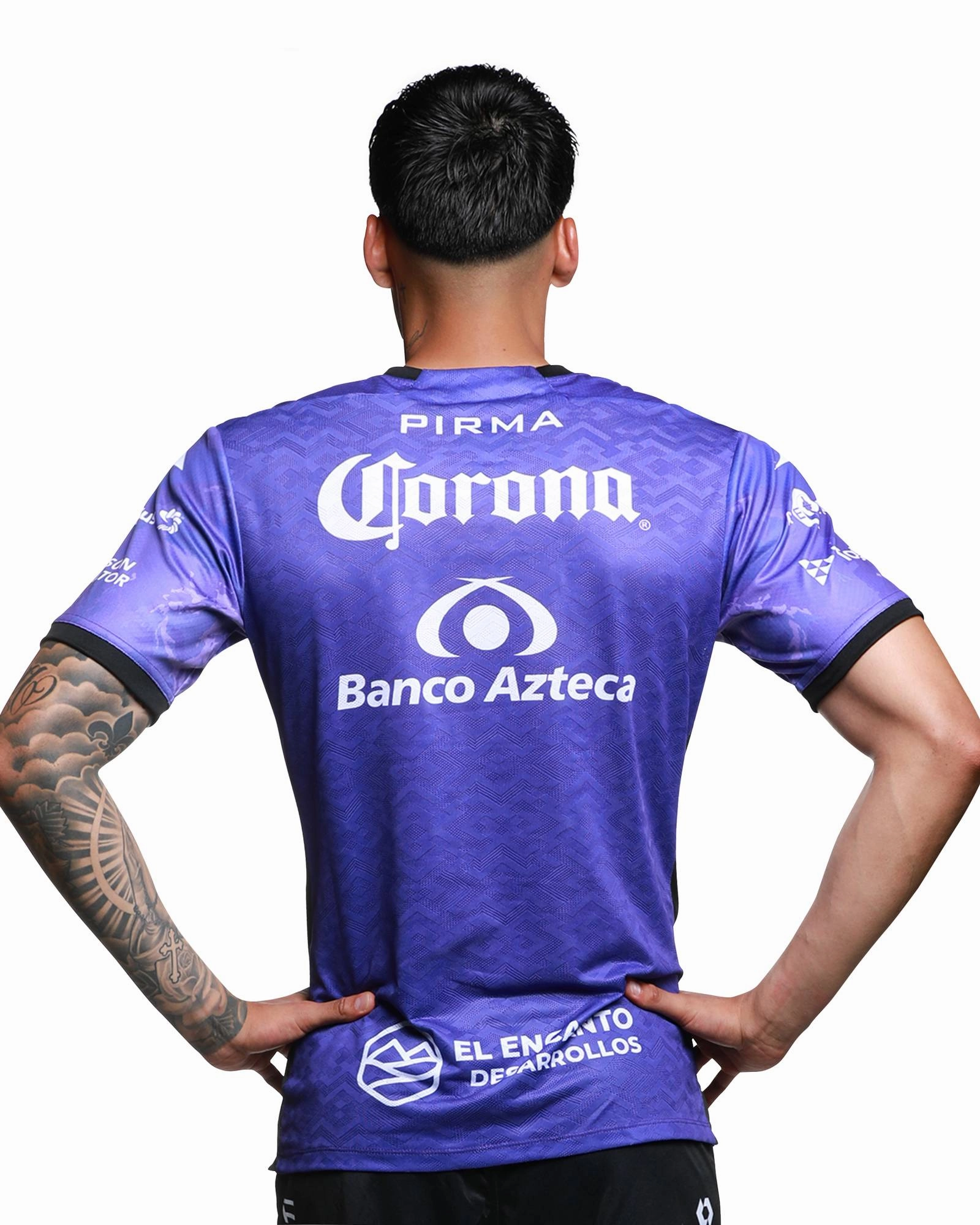 Moisture Control Microfiber Pirma Men's Mazatl??n Home Jersey 25/26 (Purple/Black)