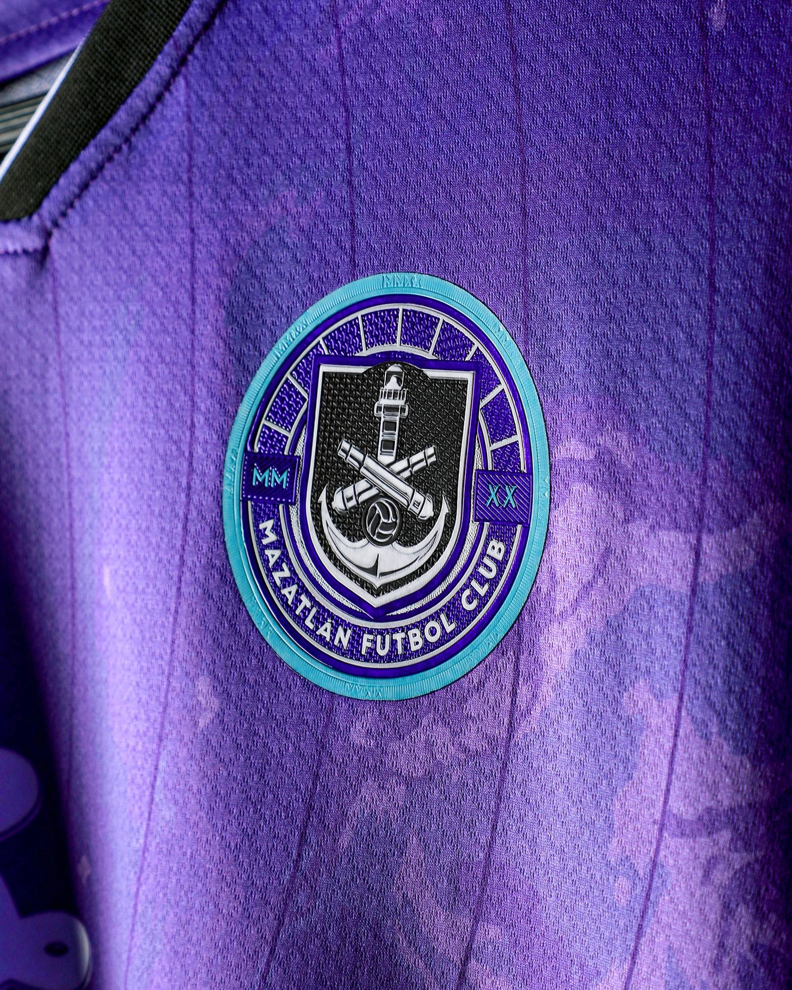 Dry Texture Seamless Side Panels Pirma Men's Mazatl??n Home Jersey 25/26 (Purple/Black)