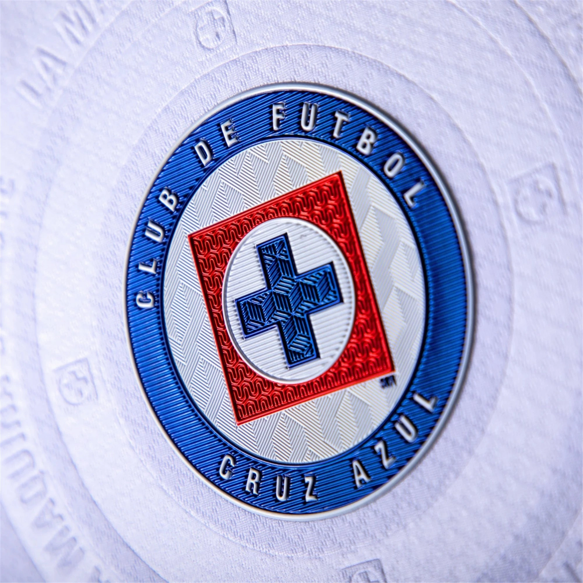 Pirma Willer Ditta Cruz Azul Away Jersey 24/25 (White/Blue) Smooth Lock Stitching