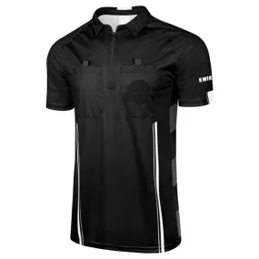 Play wear Kwik Goal Referee Jersey (Black) Winter Wear