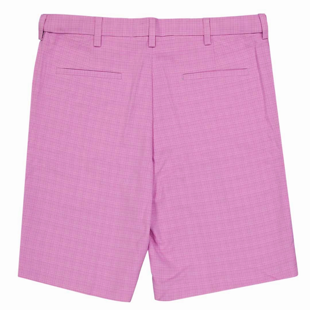 Haggar - Men's Plain Plaid Shorts (HS50005 671) Double Layered Thermal Insulation Everyday Use