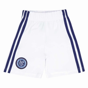 adidas - Kids' (Toddler) New York City FC Printed Shorts (RS4P3B AA) Soft Layers Dry Performance